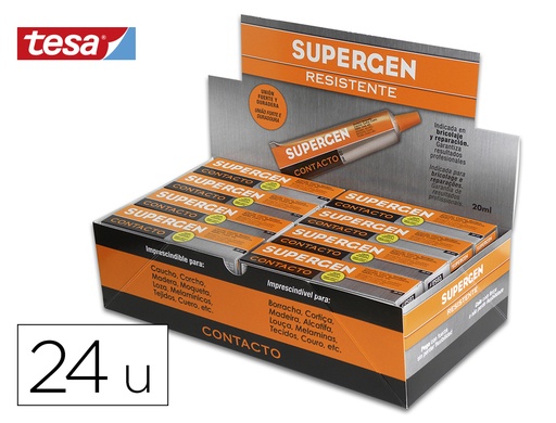 [9028025] TESA - Adhesivo Tubo 20 ml Supergen (Ref.62600-00000-03)