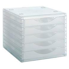 [9075226] ARCHIVO 2000 - Bucs 5 cajones 340X270X255 Cristal (Ref.4005CSTL)