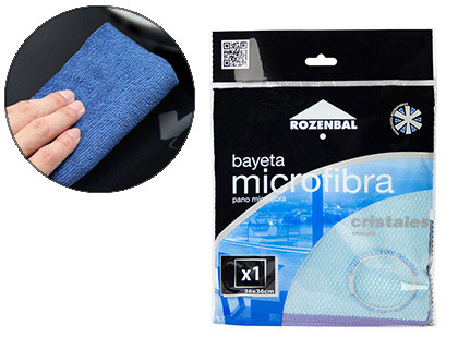[2062889] BAYETA MICROFIBRA CRISTALES 36X36 CM (Ref.215036)