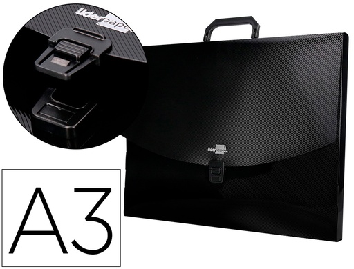 [2019120] BEAUTONE - CARPETA PORTADOCUMENTOS 34910 POLIPROPILENO DIN A3 CON ASA Y BROCHE 