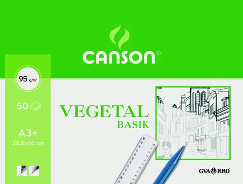 [1729097] CANSON - Papel 50 Hojas A3 90 Gr (Ref.200400713)