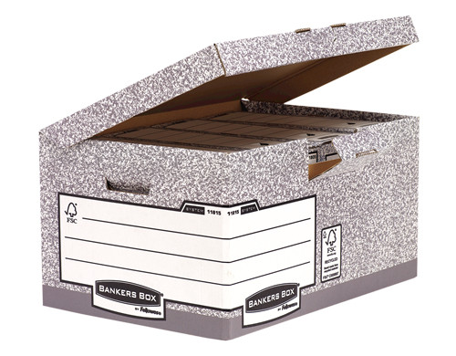 [3704566] FELLOWES - Archivador Definitivo System automático 378x293x545 mm Asas reforzadas 01815EU (Ref.1181501)