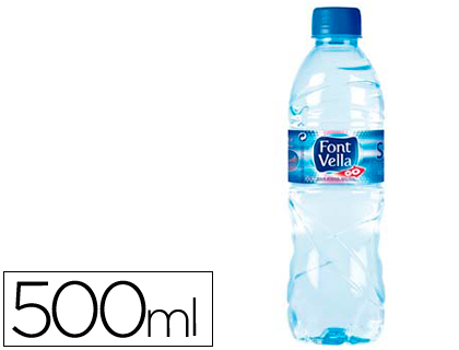[2059190] FONT VELLA - AGUA MINERAL NATURAL SANT HILARI 500ML (Ref.FV0.5)
