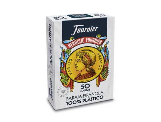 [2054728] FOURNIER - BARAJA ESPAÑOLA 100% PLASTICO (Ref.35182)