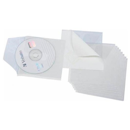 [9938474] GRAFOPLÁS - FUNDA CD/DVD GRAFOPLAS PVC 127x127 BOLSA DE 10 ADHESIVAS (150µ) (Ref.13700000)