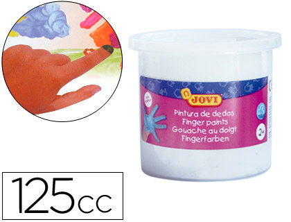 [2007883] JOVI - PINTURA A DEDOS 125 CC -BLANCO (Ref.56001)