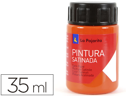 [2009958] LA PAJARITA - PINTURA LATEX NARANJA 35 ML (Ref.L-6)