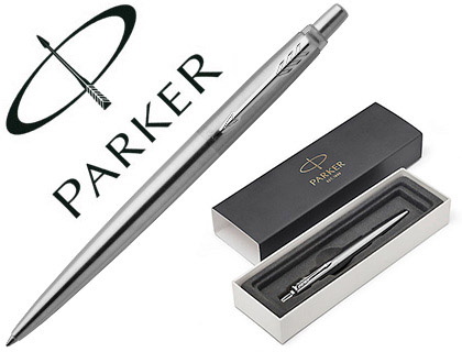 [9063665] PARKER - Bolígrafo Jotter Core Bolígrafo CT Retráctil Acero Inoxidable (Ref.1953170)