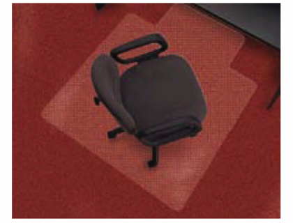 [2032377] Q-CONNECT - ALFOMBRILLA PARA SUELO PVC PROTECTORA DE MOQUETAS 1143X1346 MM GROSOR 2,5 MM (Ref.KF02256)