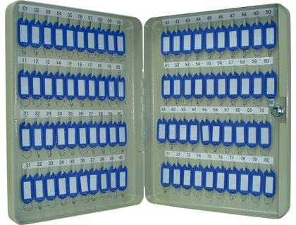 [2037603] Q-CONNECT - ARMARIO METALICO PORTALLAVES 370X280X60 MM PARA 80 LLAVES (Ref.KF04274)