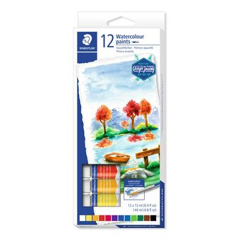 [9937581] STAEDTLER - ACUARELAS 8880 DESIGN JOURNEY (tubo) ESTUCHE de 12 (Ref.8880 C12)