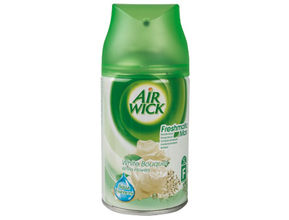 [2059962] AIR WICK - AMBIENTADOR WHITE FLOWERS RECAMBIO DE 250 ML PARA APARATO FRESHMATIK (Ref.52849)