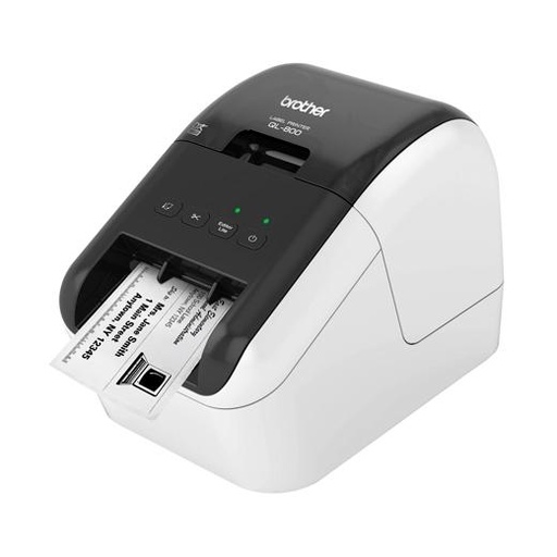 [9151171] BROTHER - Impresora de etiquetas térmica/62mm/USB/93epm/impresión negro-rojo (Ref.QL800)