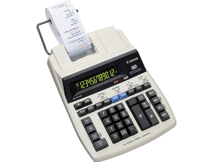 [9154807] CANON - Calculadora impresora mp120 mg es ii pantalla lcd enchufe corriente 12 digitos color gris (Ref. 2289C001AA)