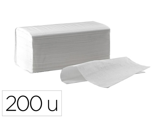 [9159991] DAHI - Toalla de papel secamanos z celulosa 2 capas caja con 20 paquete de 200 unidades (Ref. DJT50320)