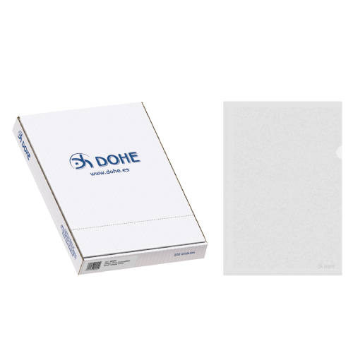 [390494] DOHE - DOSSIER UÑERO FOLIO - PP TRANSPARENTE - 110 MICRAS (Ref.90494)