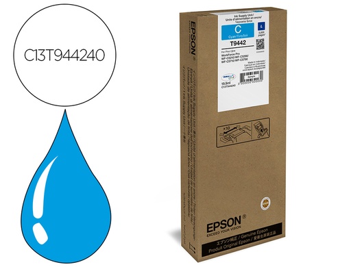 [9161010] EPSON - Ink-jet wf-c5xxx series ink l cian 3000 (Ref. C13T944240)