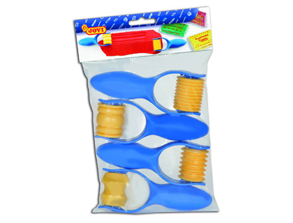 [2051934] JOVI - RODILLO PARA MARCAR Y MODELAR PASTA BOLSA DE 4 UNIDADES SURTIDAS (Ref.426)