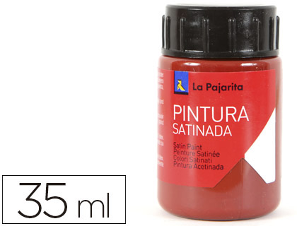 [2009947] LA PAJARITA - PINTURA LATEX OXIDO ROJO 35 ML (Ref.L-8)