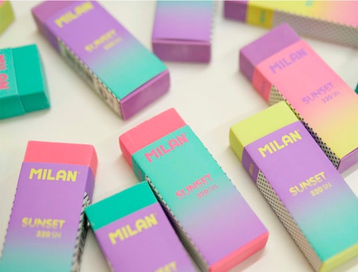 [9941377] MILAN - GOMA de BORRAR NATA 320 SUNSET CAJA de 20 (Ref.CPM320SN)