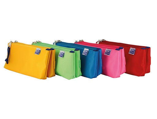 [2162287] OXFORD - Bolso escolar portatodo kangoo kids doble colores surtidos 220x50x100 mm (Ref. 400150285)