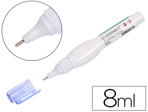 [2043345] Q-CONNECT - CORRECTOR LAPIZ 8 ML CON PUNTA METALICA (Ref.KF00271)
