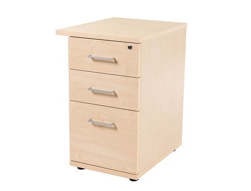 [1529988] ROCADA - Bucks Serie Store mesa 2cajones+1carpetas colgantes Melamina 60x50x72cm Haya-haya (Ref.4006AA01)