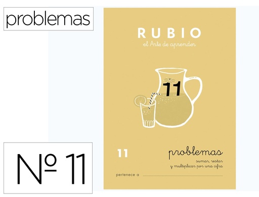 [9022456] RUBIO - Cuaderno PROBLEMAS 11 (Ref.P11)