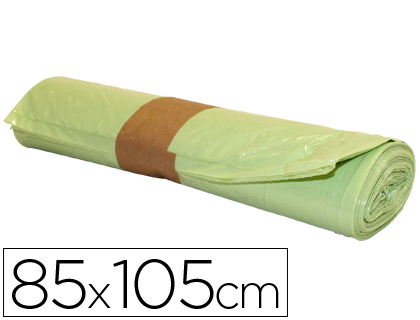 [2059933] BOLSA BASURA INDUSTRIAL AMARILLA 85X105CM GALGA 110 ROLLO DE 10 UNIDADES (Ref.10020306)