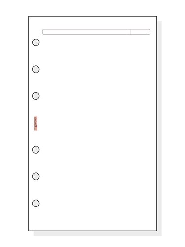 [2043135] FINOCAM - RECAMBIO AGENDA 400 LISO BLANCO 91X152 MM (Ref.1954290 R442)
