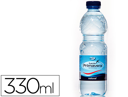 [2059093] FUENTE PRIMAVERA - AGUA MINERAL NATURAL BOTELLA DE 330ML (Ref.FP0.33L)