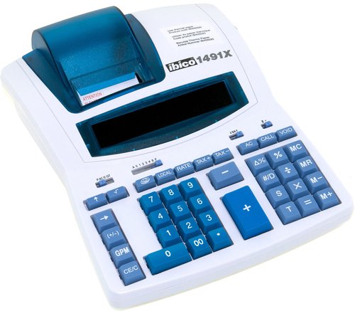 [1146844] IBICO - Calculadora sobremesa impresion 1491X 14 digitos Impresión 10lineas/seg (Ref.IB404207)