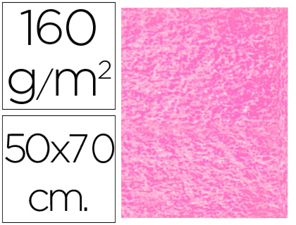[2058670] LIDERPAPEL - FIELTRO 50X70CM ROSA 160G/M2 (Ref.FE05)
