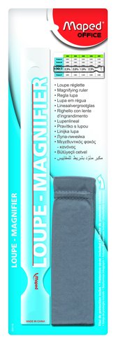 [1395110] MAPED - Regla 25 cm Con lupa (Ref.395110)