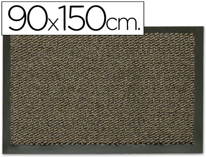 [2043543] PAPERFLOW - ALFOMBRA FAST- ANTIPOLVO GRIS BASIC 90X150 CM (Ref.25701GSP.04/40T01G04)