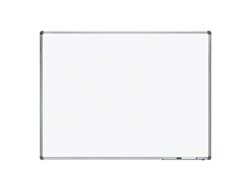 [2150429] ROCADA - PIZARRA BLANCA ACERO VITRIFICADO MAGNETICO MARCO ALUMINIO Y CANTONERAS PVC 120X90 CM INCLUYE BANDEJA (Ref.6504)
