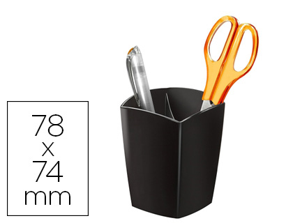 [2150328] CEP - CUBILETE PORTALAPICES MAGNETICO NEGRO 78X74X95 MM (Ref.1005310161)