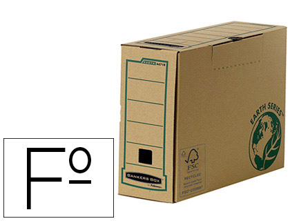 [9062770] FELLOWES - Archivador Definitivo Natura Lomo 100 mm Cartón reciclado Lengüeta (Ref.4471801)