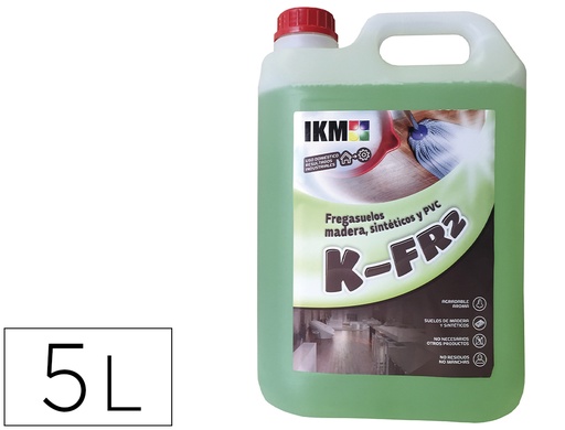 [2079986] LIMPIASUELOS IKM PARA SUELO DE MADERA / SINTENTICO / PVC GARRAFA DE 5 LITROS (Ref.K-FR2)
