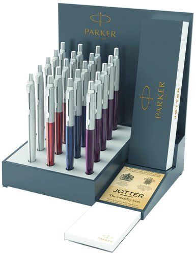 [9068106] PARKER - Boligrafo jotter core expositor de 20 unidades colores surtidos (Ref. 1957958)
