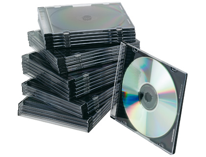 [2031732] Q-CONNECT - CAJA DE CD SLIM -CON INTERIOR NEGRO -PACK DE 25 UNIDADES (Ref.KF02210)