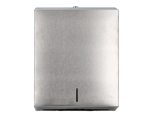[2075184] Q-CONNECT - DISPENSADOR DE TOALLITAS DE PAPEL ACERO INOXIDABLE 283X100X365 MM (Ref.KF16757)