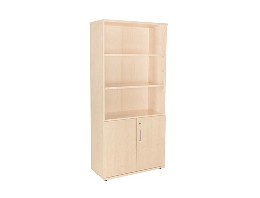 [2150595] ROCADA - Armario de puertas bajas Serie Store Con cerradura 195x90x45cm Haya-Haya (Ref.1103AA01)
