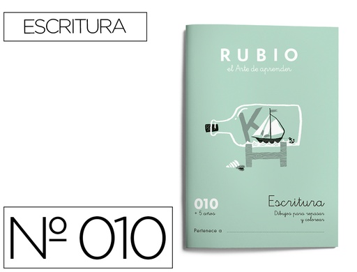 [2022481] RUBIO - CUADERNO CALIGRAFIA Nº 010 (Ref.C-010)