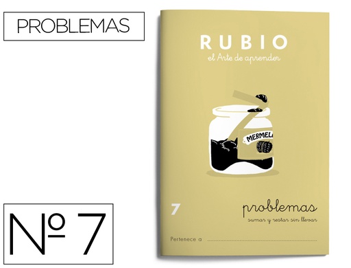 [9022452] RUBIO - Cuaderno PROBLEMAS 7 (Ref.P7)