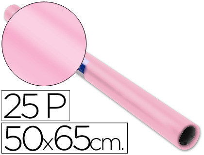 [2022114] SADIPAL - PAPEL CHAROL ROLLO ROSA PALIDO -25 HOJAS DE 50X65 CM (Ref.12909)