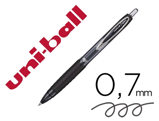 [9075337] UNI-BALL - Roller Signo UMN-207 Negro Trazo 0,4mm Tinta gel (Ref.762633000)