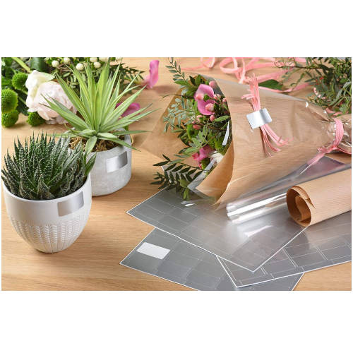 [9159797] AVERY - Etiqueta adhesiva tico papel satinado oro / plata laser medidas surtidas pack de 626 etiquetas (Ref. TICO OA-MIX-10)