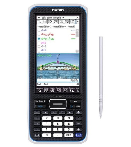 [1944135] CASIO - Calculadoras graficas E-activ./Estadis./Grafic./secuenc. Lápiz óptico (Ref.FX-CP400)