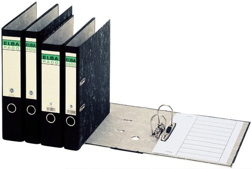 [1776408] ELBA - Archivador de Palanca Folio Lomo 50mm Jaspeado (Ref.100022662)